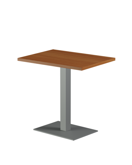 Stolik Alfa 40x55 szary blat laminowany 28 mm