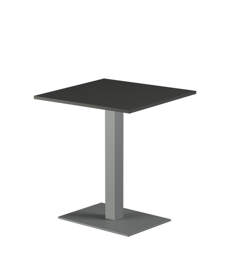 Stolik Alfa 40x55 szary blat laminowany 28 mm