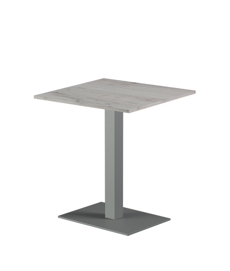Stolik Alfa 40x55 szary blat laminowany 28 mm