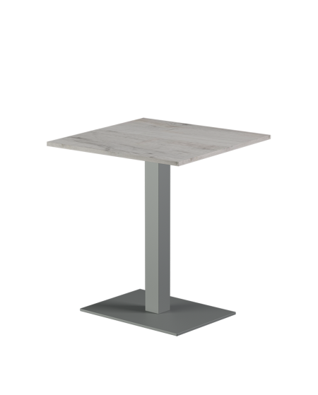 Stolik Alfa 40x55 szary blat laminowany 28 mm