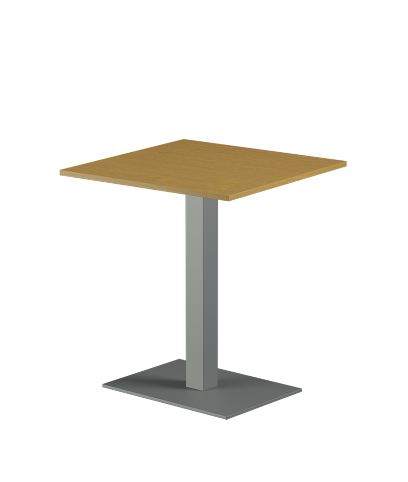 Stolik Alfa 40x55 szary blat laminowany 28 mm