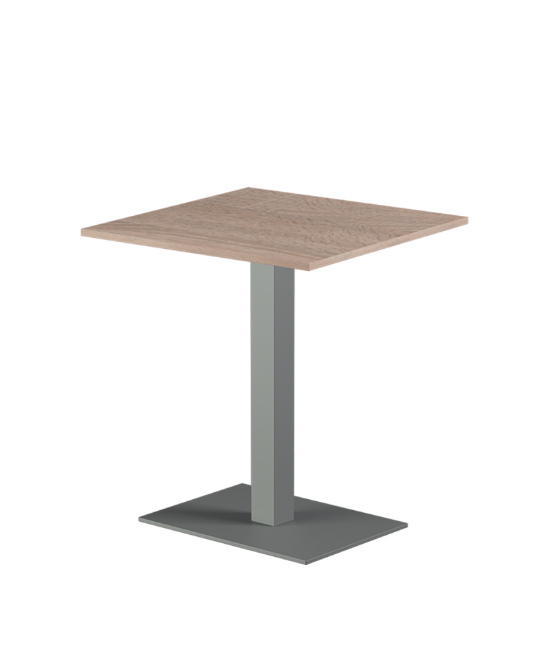 Stolik Alfa 40x55 szary blat laminowany 28 mm