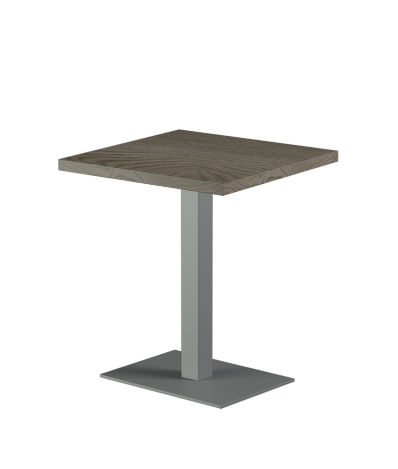 Stolik Alfa 40x55 szary blat laminowany 28 mm