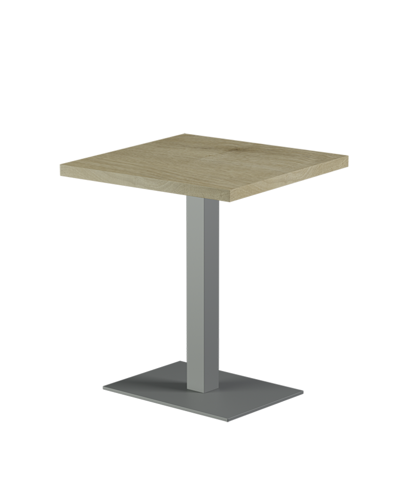 Stolik Alfa 40x55 szary blat laminowany 28 mm