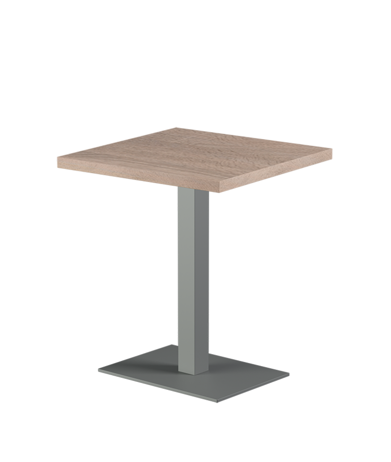 Stolik Alfa 40x55 szary blat laminowany 28 mm