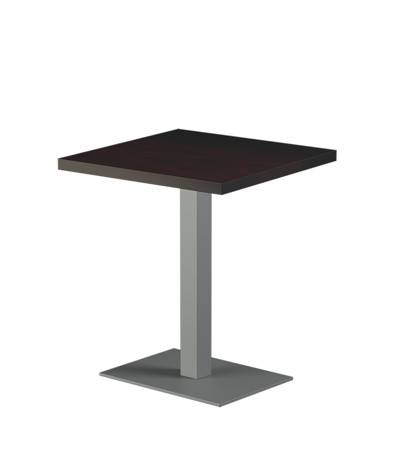 Stolik Alfa 40x55 szary blat laminowany 28 mm