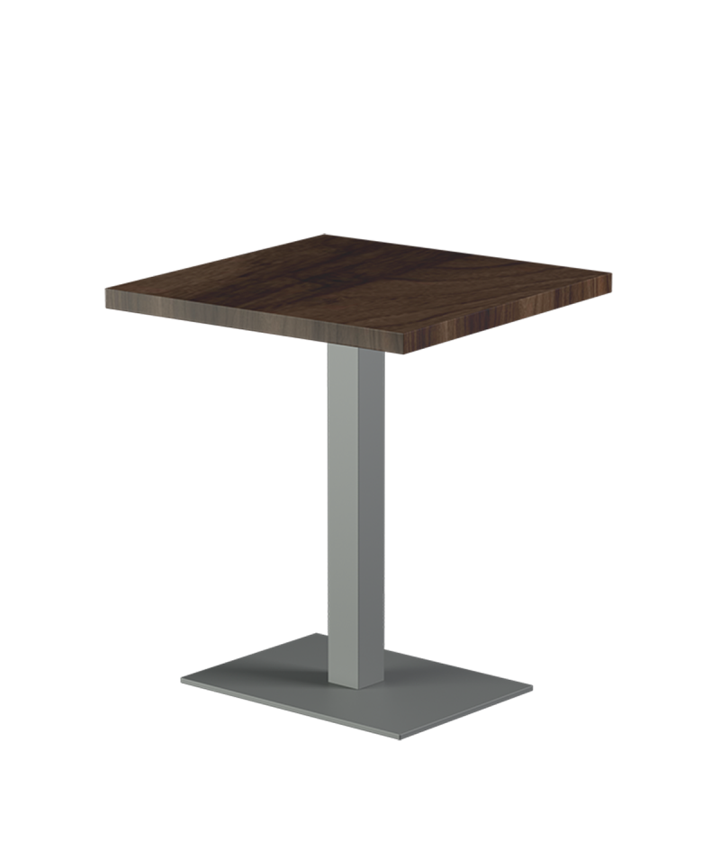 Stolik Alfa 40x55 szary blat laminowany 28 mm