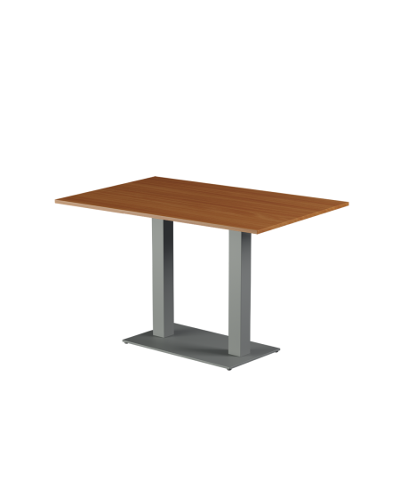 Stolik Alfa Duo szary blat laminowany 28 mm
