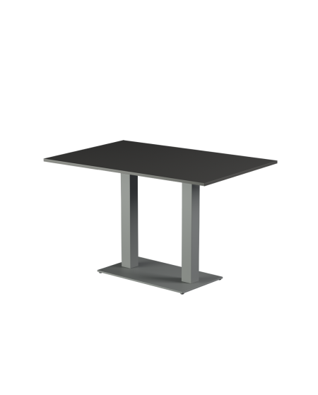 Stolik Alfa Duo szary blat laminowany 28 mm