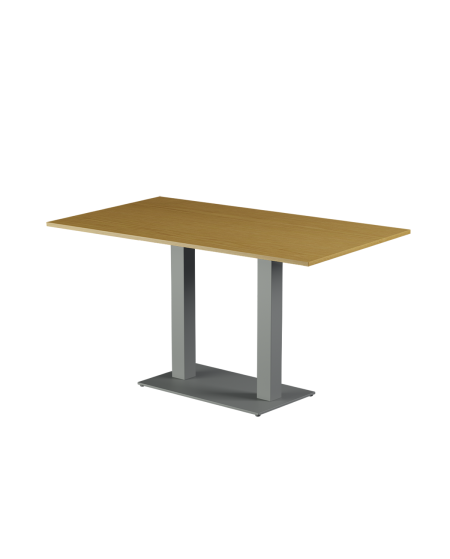 Stolik Alfa Duo szary blat laminowany 28 mm