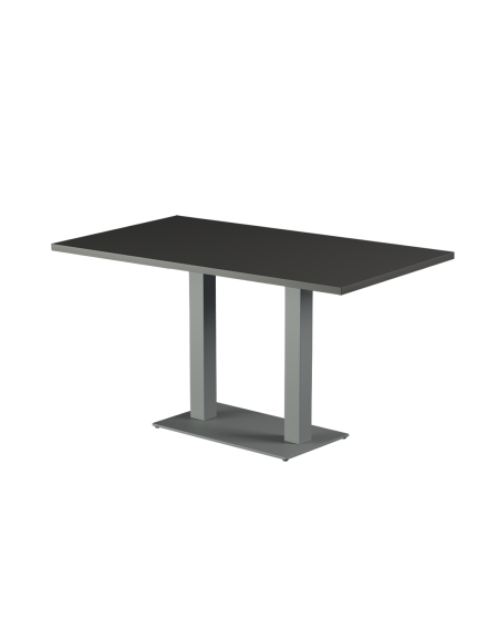 Stolik Alfa Duo szary blat laminowany 28 mm
