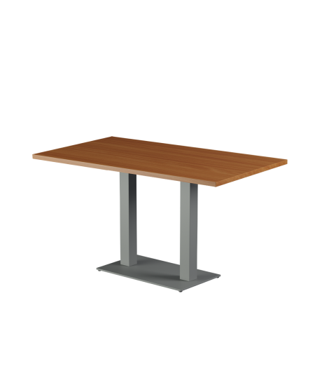 Stolik Alfa Duo szary blat laminowany 28 mm