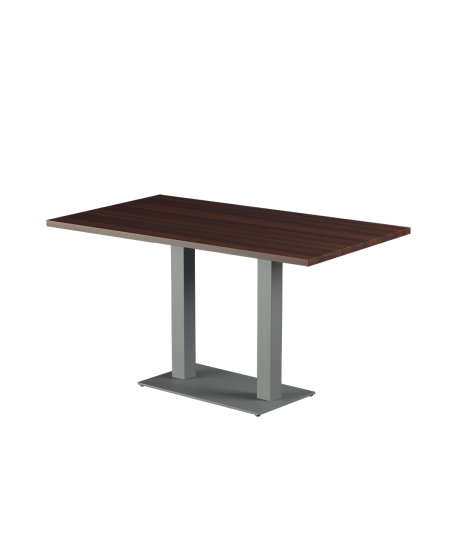 Stolik Alfa Duo szary blat laminowany 28 mm