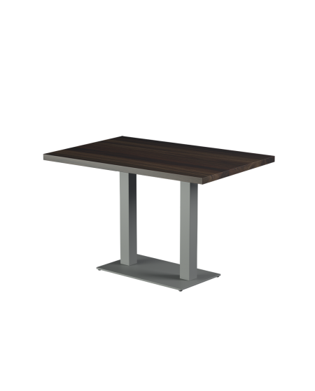 Stolik Alfa Duo szary blat laminowany 28 mm
