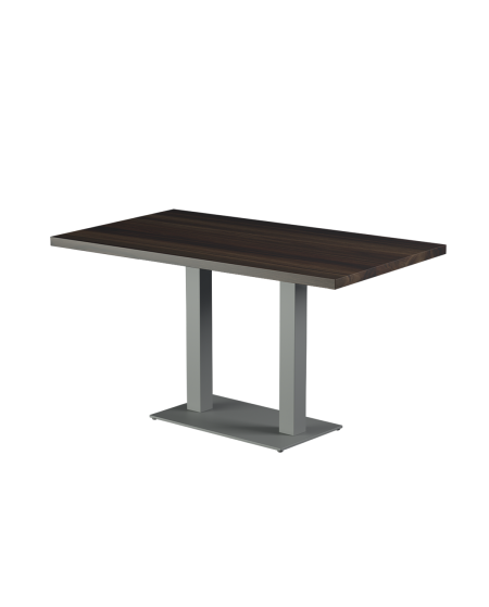 Stolik Alfa Duo szary blat laminowany 28 mm