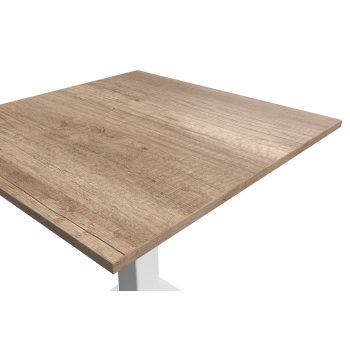 Stolik Alfa Bar biały blat laminowany 28 mm