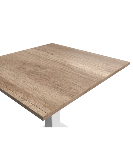 Stolik Alfa Bar biały blat laminowany 28 mm