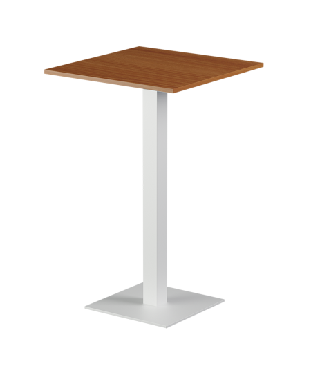 Stolik Alfa Bar biały blat laminowany 28 mm