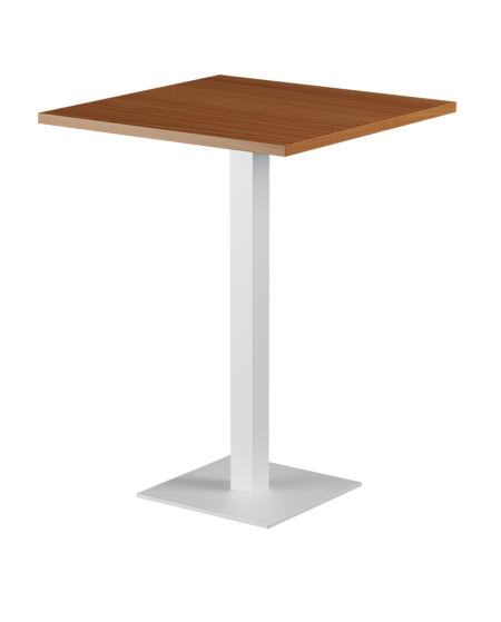 Stolik Alfa Bar biały blat laminowany 28 mm
