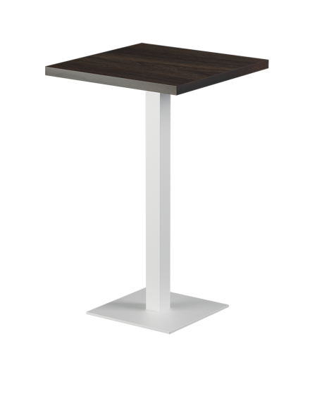 Stolik Alfa Bar biały blat laminowany 28 mm