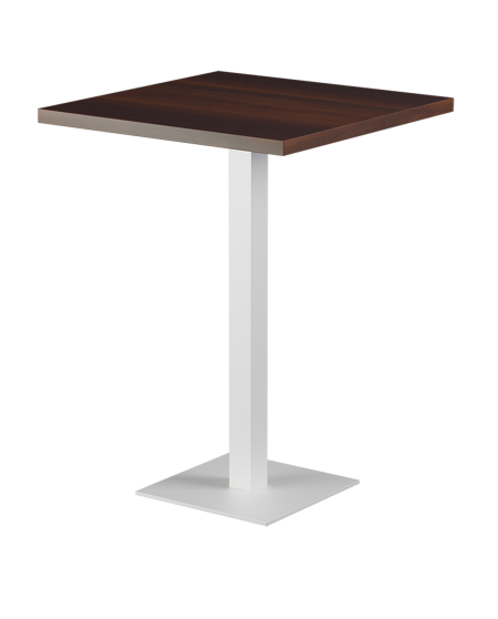 Stolik Alfa Bar biały blat laminowany 28 mm
