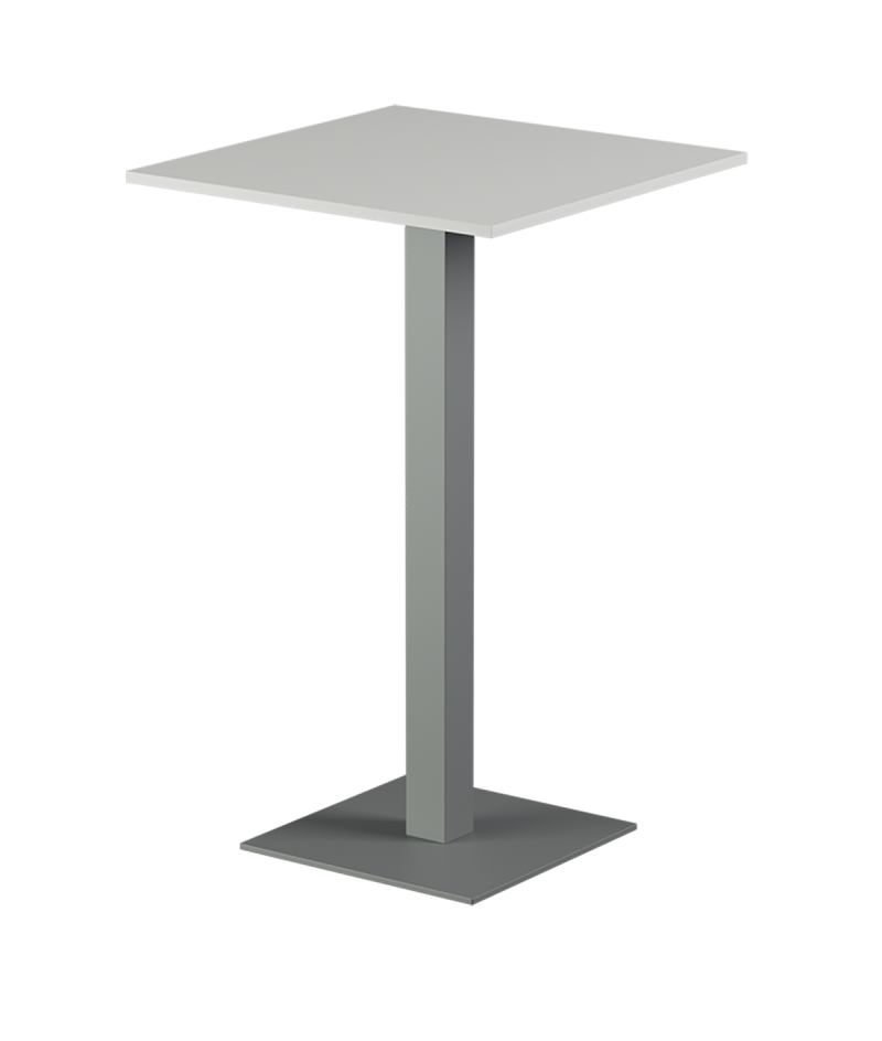 Stolik Alfa Bar szary blat laminowany 28 mm