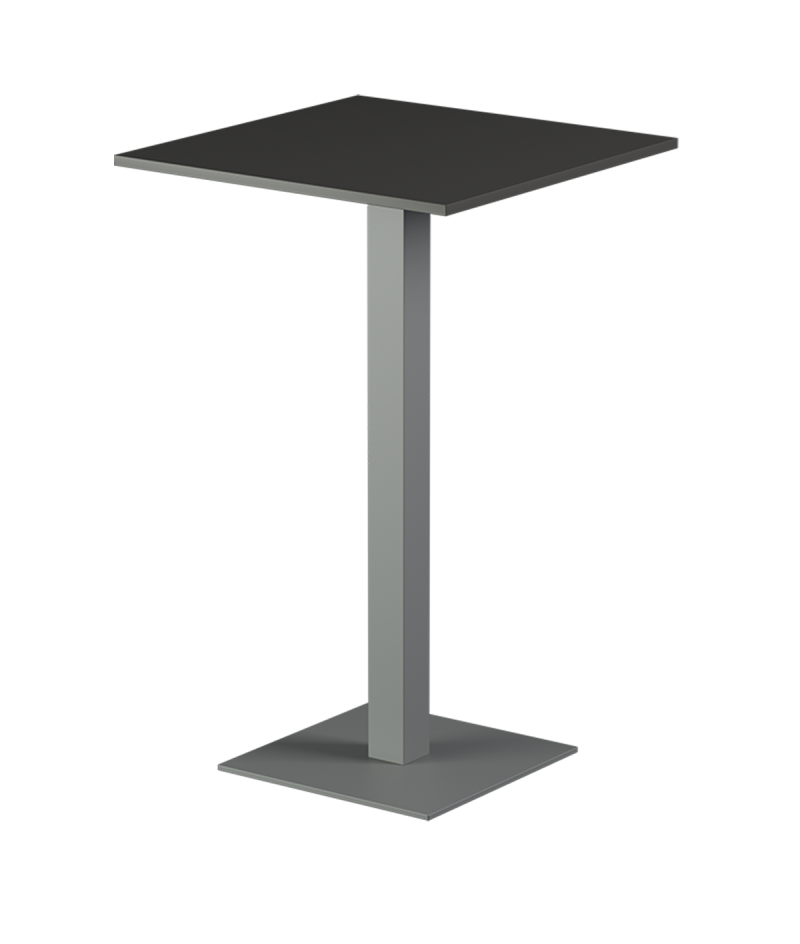 Stolik Alfa Bar szary blat laminowany 28 mm