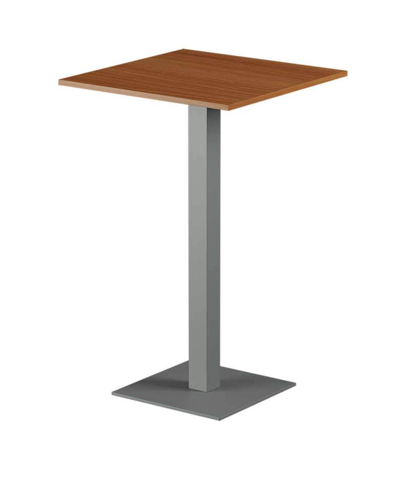 Stolik Alfa Bar szary blat laminowany 28 mm