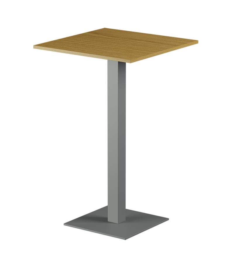 Stolik Alfa Bar szary blat laminowany 28 mm