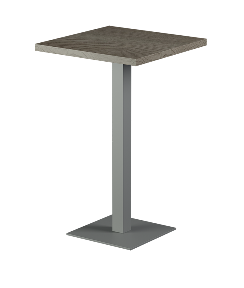 Stolik Alfa Bar szary blat laminowany 28 mm