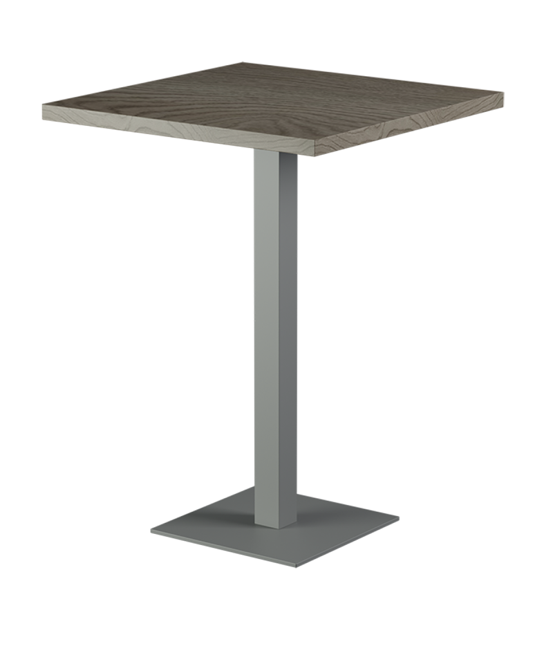 Stolik Alfa Bar szary blat laminowany 28 mm