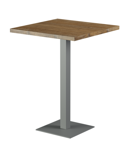 Stolik Alfa Bar szary blat laminowany 28 mm