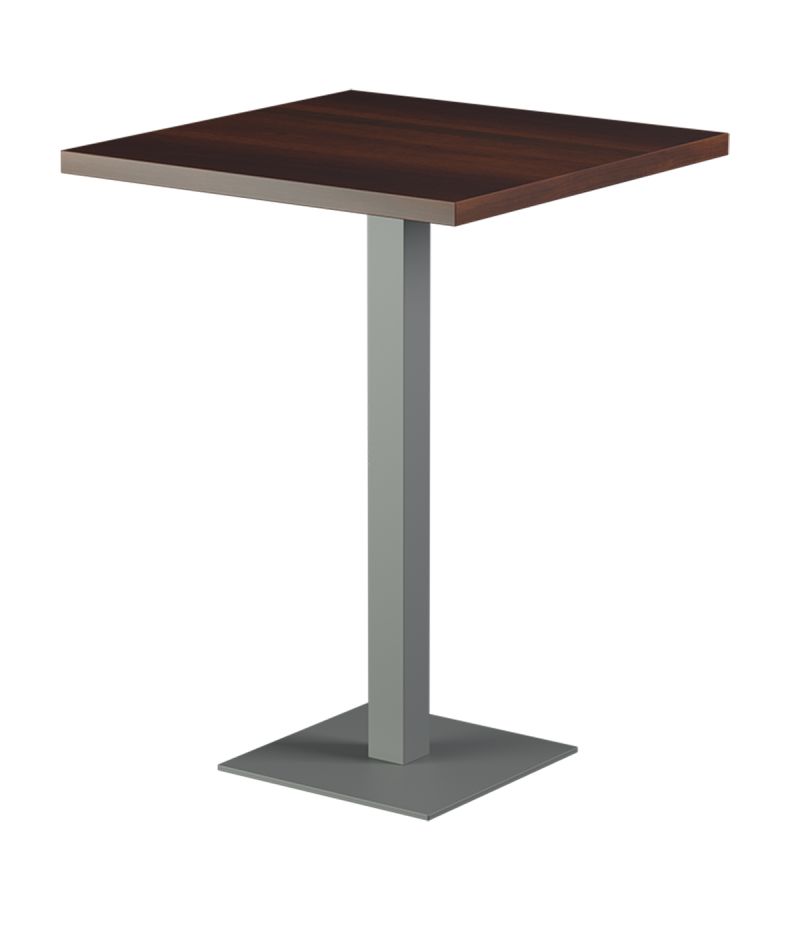 Stolik Alfa Bar szary blat laminowany 28 mm