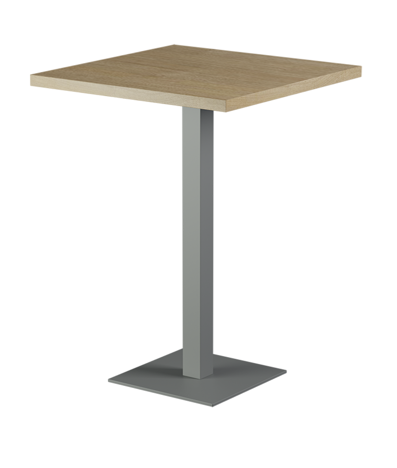 Stolik Alfa Bar szary blat laminowany 28 mm