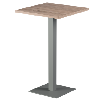 Stolik Alfa Bar szary blat laminowany 28 mm