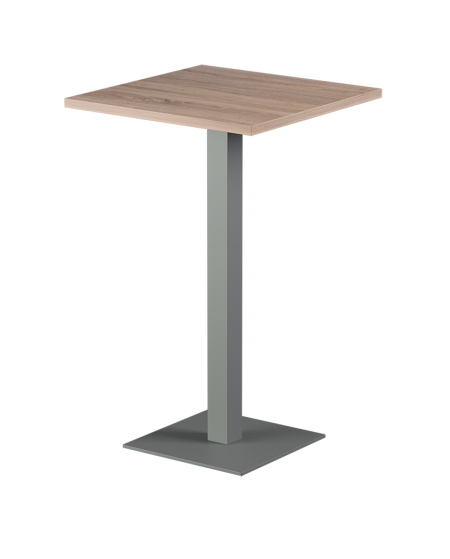 Stolik Alfa Bar szary blat laminowany 28 mm
