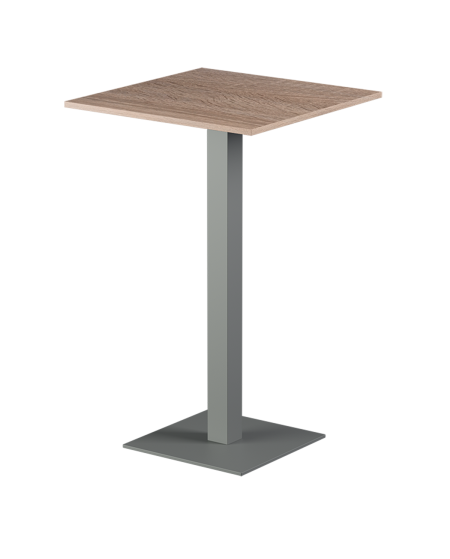 Stolik Alfa Bar szary blat laminowany 28 mm