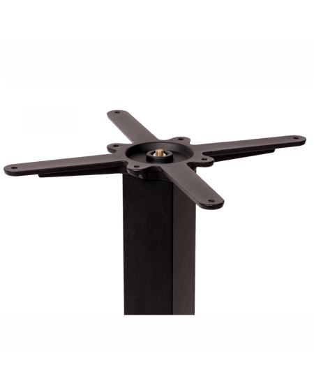 Stolik Alfa S czarny blat laminowany 18 mm