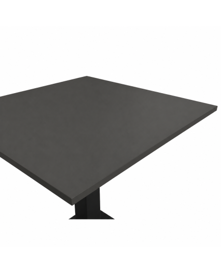 Stolik Alfa S czarny blat laminowany 18 mm