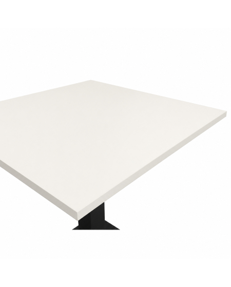 Stolik Alfa S czarny blat laminowany 18 mm