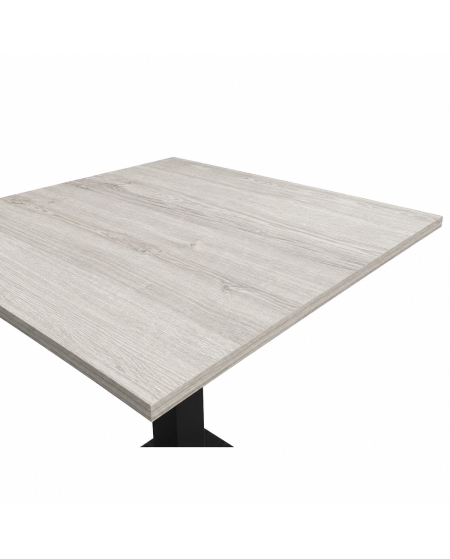 Stolik Alfa S czarny blat laminowany 18 mm