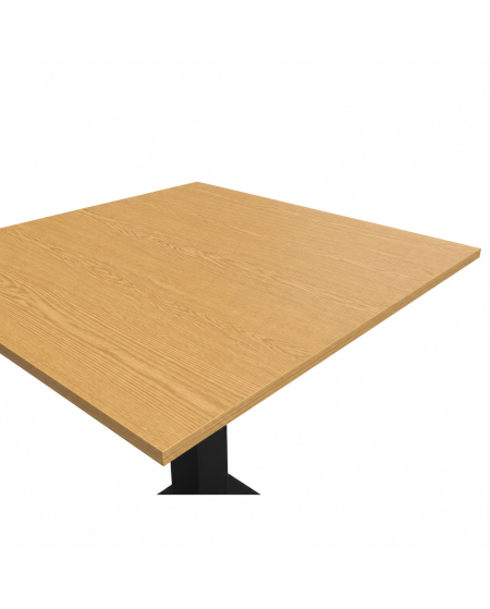 Stolik Alfa S czarny blat laminowany 18 mm
