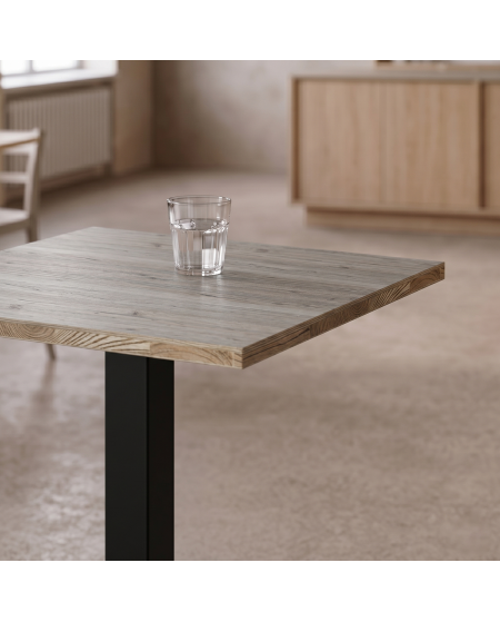 Stolik Giza 68x68 dąb cortona z obrzeżem Light Wood