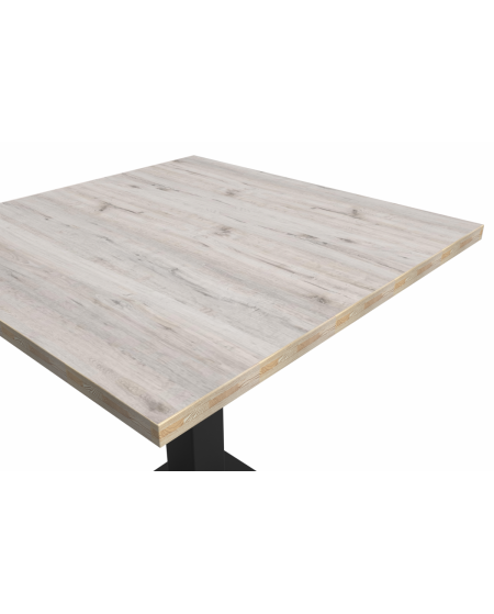 Stolik Giza 68x68 dąb cortona z obrzeżem Light Wood