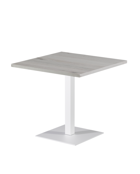 Stolik Alfa S biały blat laminowany 28 mm