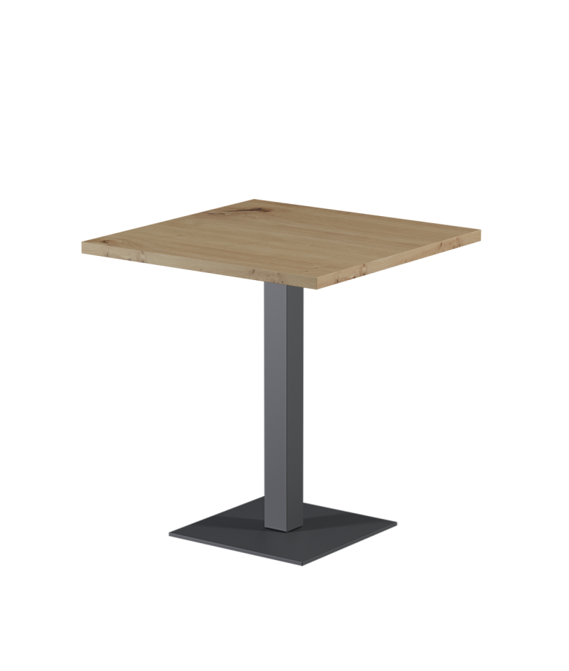 Stolik Alfa S szary blat laminowany 28 mm
