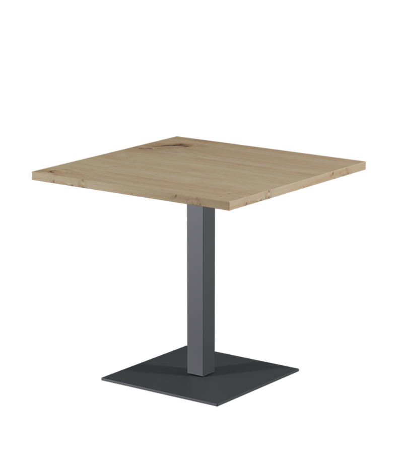 Stolik Alfa S szary blat laminowany 28 mm