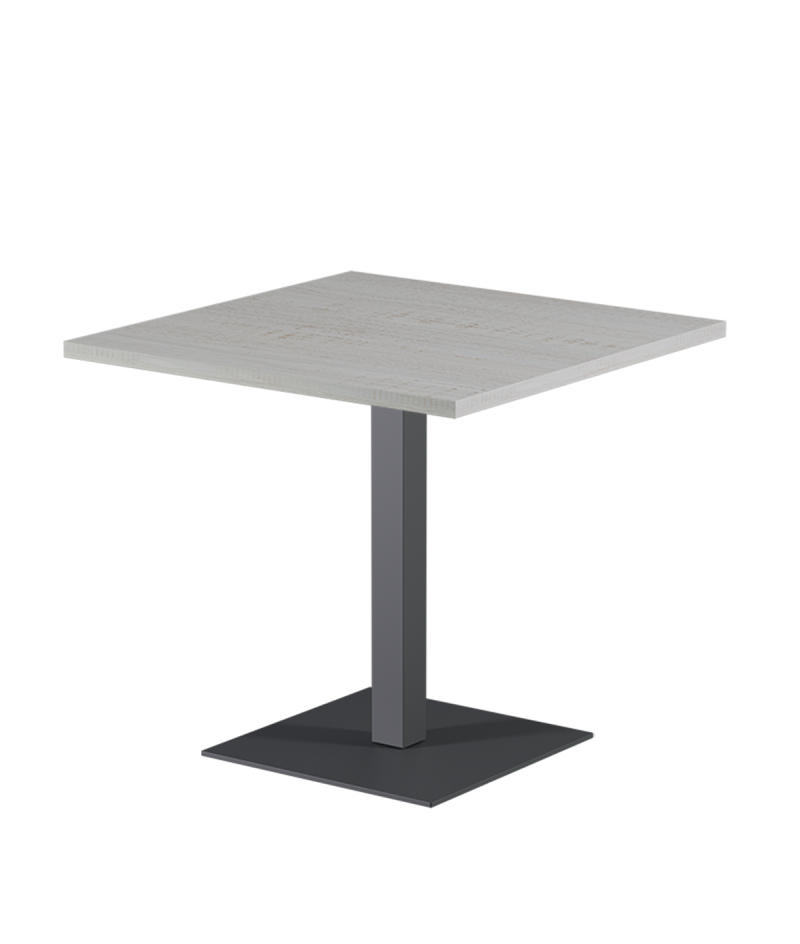 Stolik Alfa S szary blat laminowany 28 mm