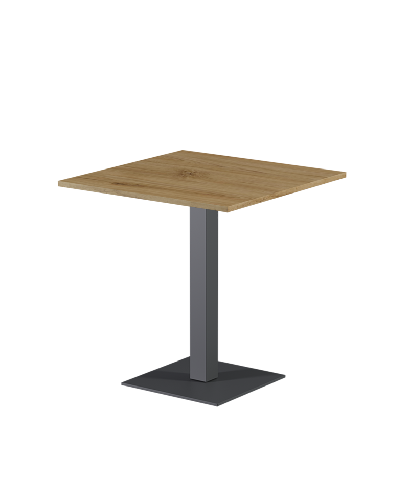 Stolik Alfa S szary blat laminowany 28 mm