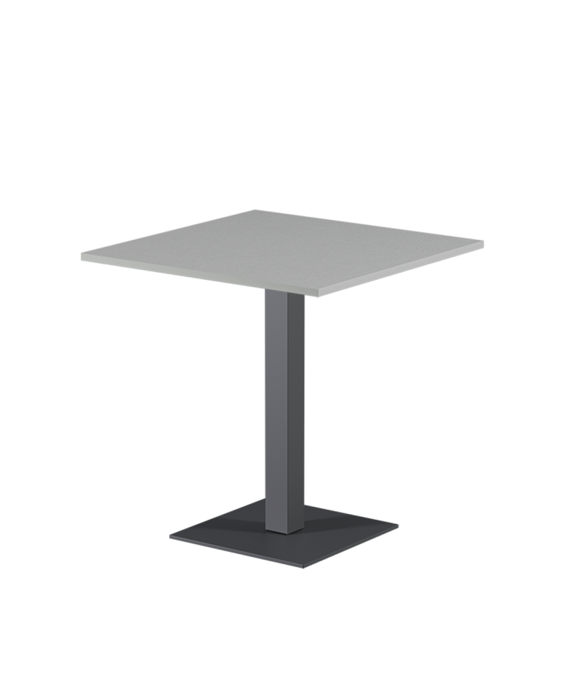 Stolik Alfa S szary blat laminowany 28 mm